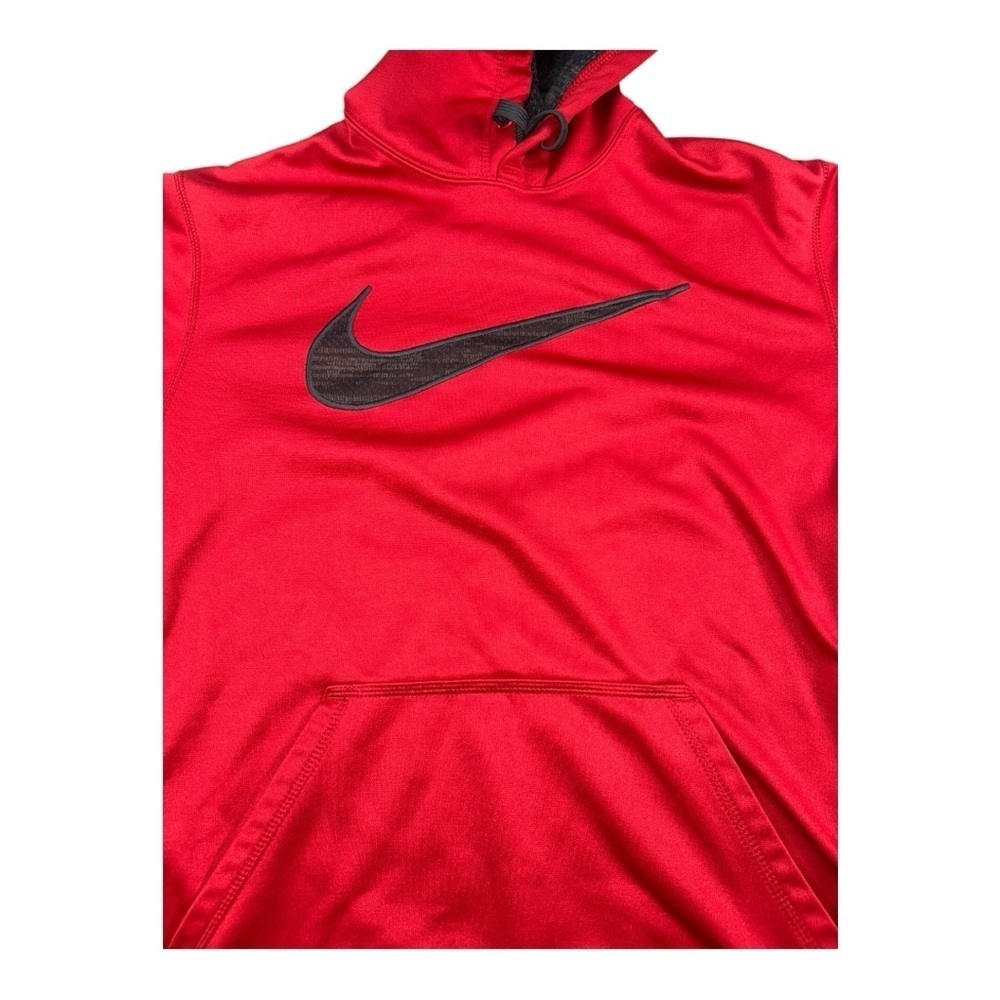 ✅ Nike Crimson Hoodie with Ebony Swoosh excellent condition women size M - Picture 2 of 12